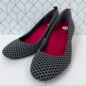 Betabrand Starting Block 3D Knit Block Heel